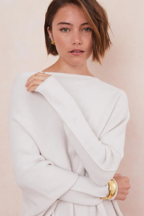 Natalie Asymmetric Sweater