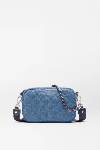 Mini Crosby Crossbody in True Blue Denim