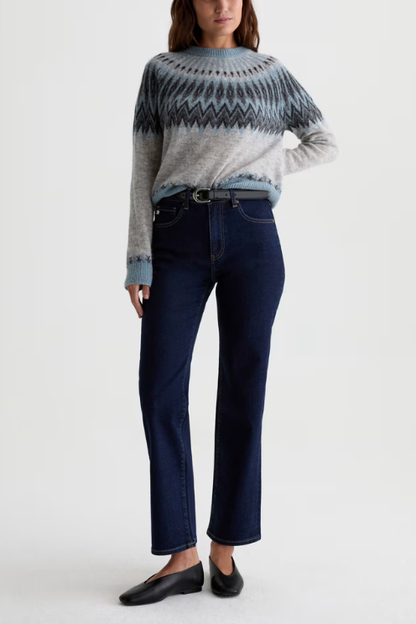 Brinley Mid-Rise Straight Jean