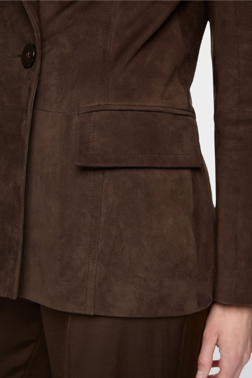 Suede Blazer