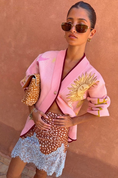 Mystical Cardigan - Pink