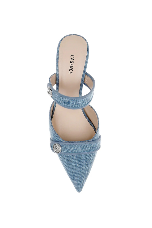 Gilliane Denim Mule