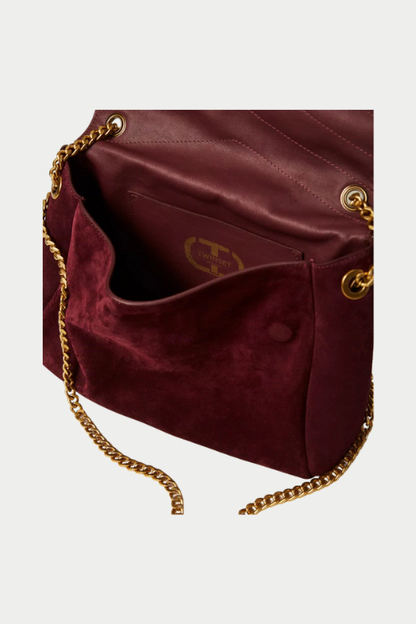 Reversible Suede Leather Handbag