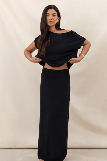 Maia Textured Skirt