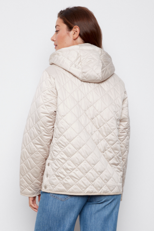Shelby Quilted W/Removable Hood Coat