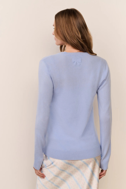 Amarosa Cashmere Cardigan - Ocean Wave