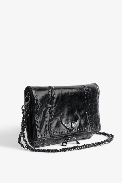 Rock Vintage Patent Studs Clutch