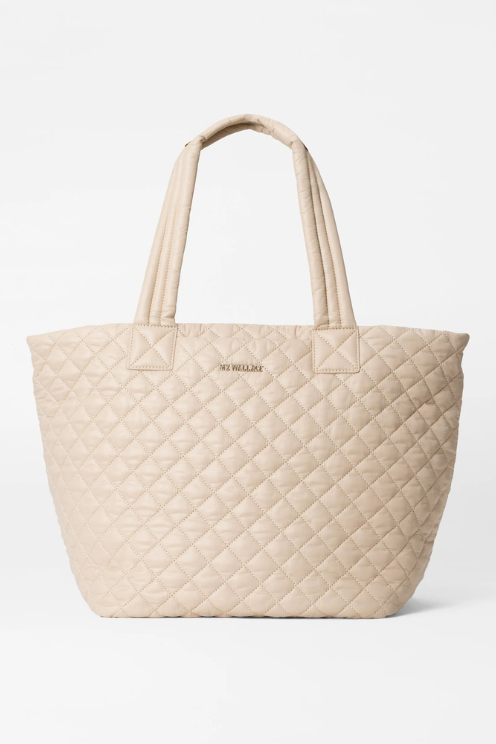 Buff Medium Metro Tote Deluxe