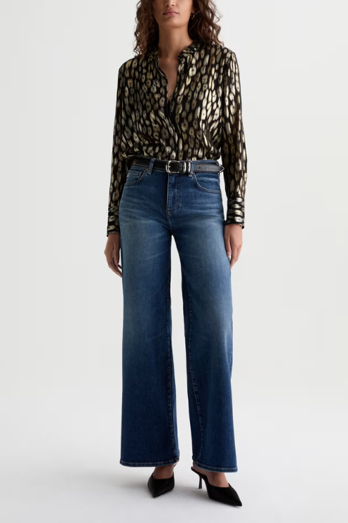 Saige Wide-leg Jean - 14 Years Bluegrass