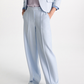 Wide leg pants in Punto Milano