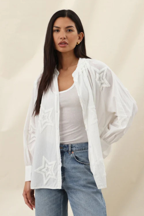 Estelle Jacquard Star Shirt