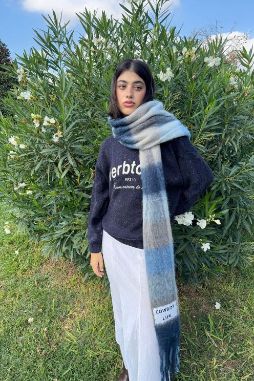 "Cowboy Life" Maxi Scarf