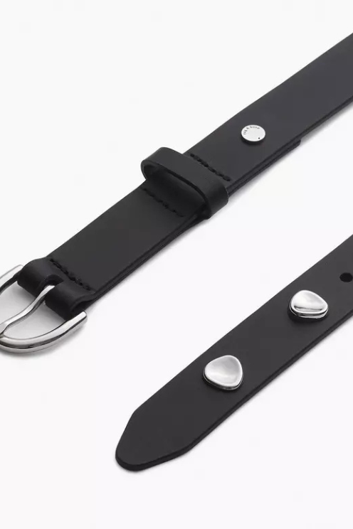 Brynn Studded Leather Belt