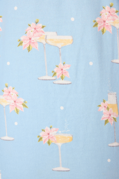 Fizz The Season 3-Piece Flannel PJ Set