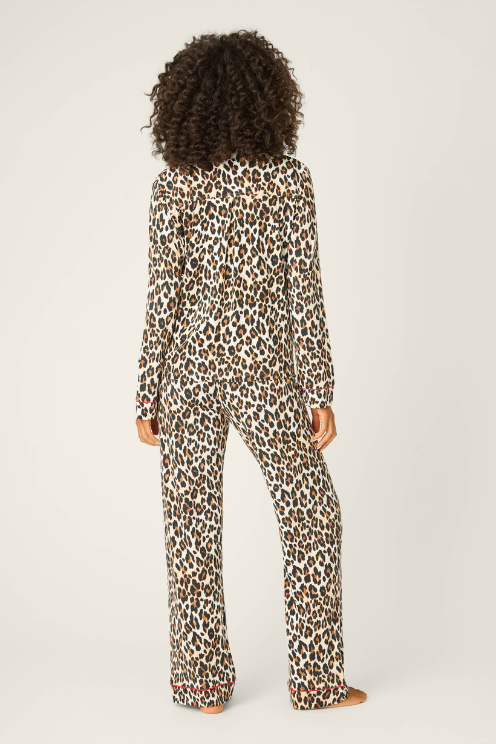 Holiday Dreams Leopard Print Pants Set