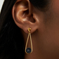 Mini Ipanema Earrings Black Onyx