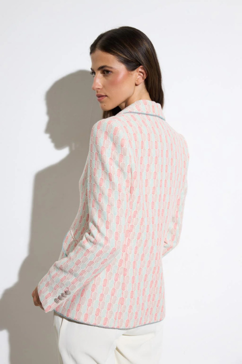 Printed Tailored Blazer