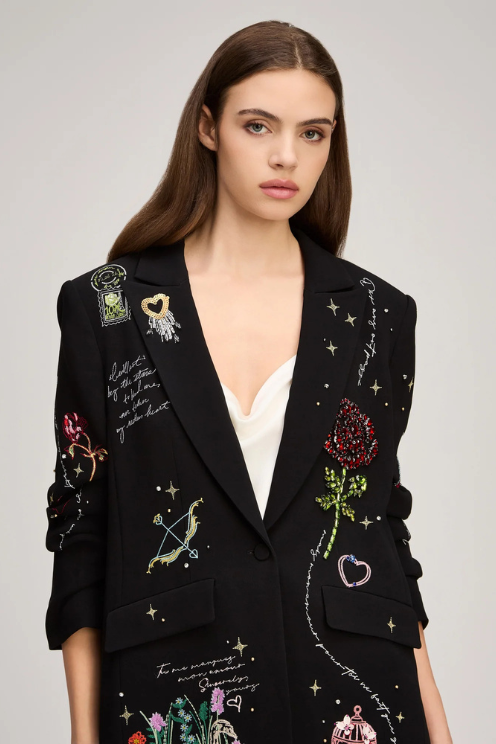 Starry Scribbles Kelsa Blazer