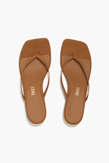 Square Toe Julia Suede Heel
