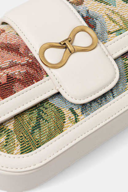 Floral Tapestry Infinity Bag