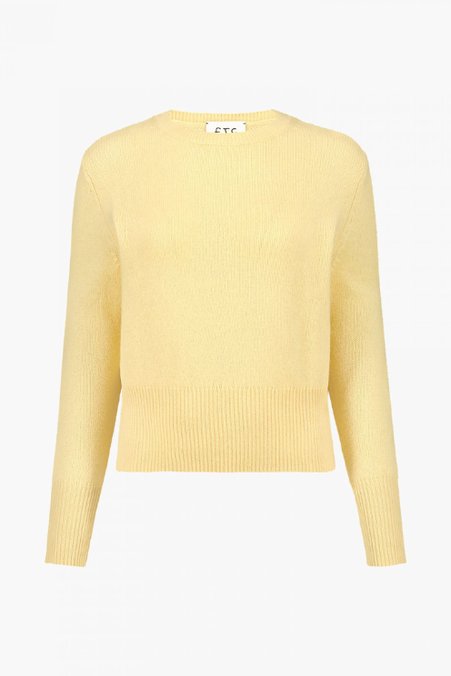Boatneck Rib Cuff Pullover