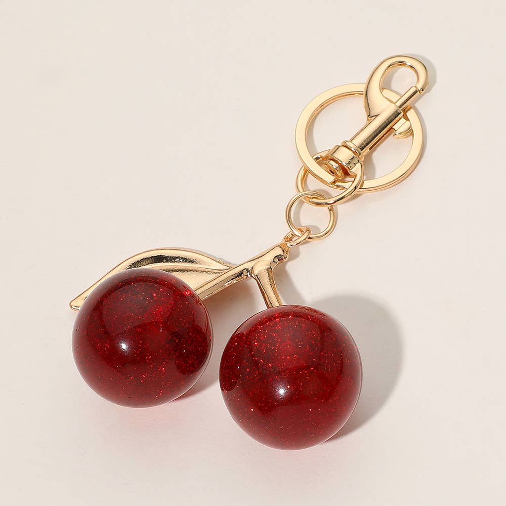 BAG CHARM CHERRY main image 1