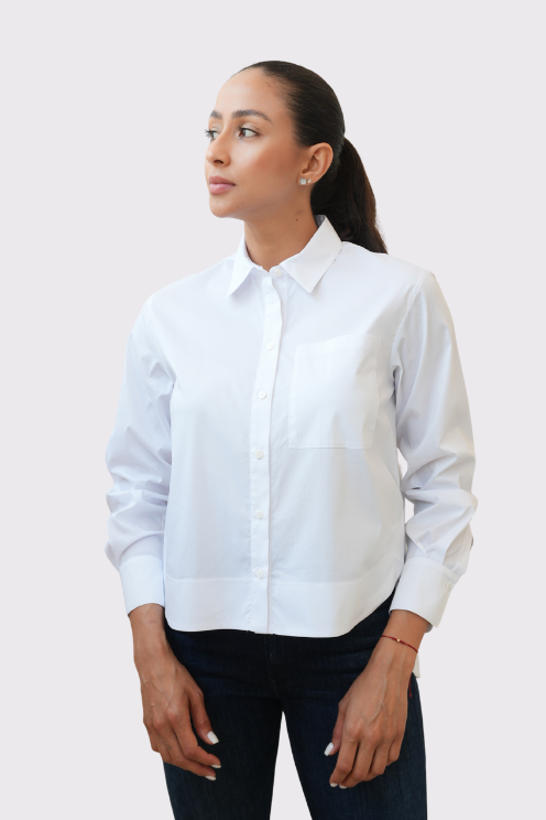 Shirt Satin Comfort Poplin