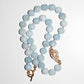 Aquamarine Baroque Collar - Small Beads