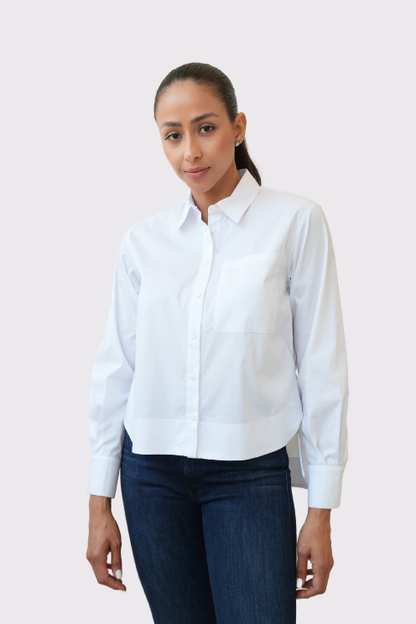 Shirt Satin Comfort Poplin