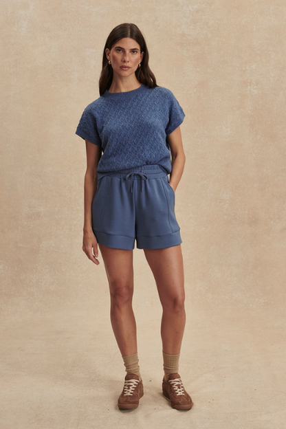 Manae Pointelle Knit Top