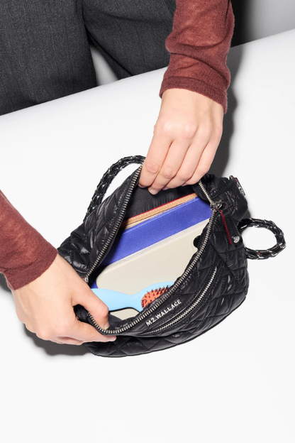 Black Small Crosby Crossbody Sling