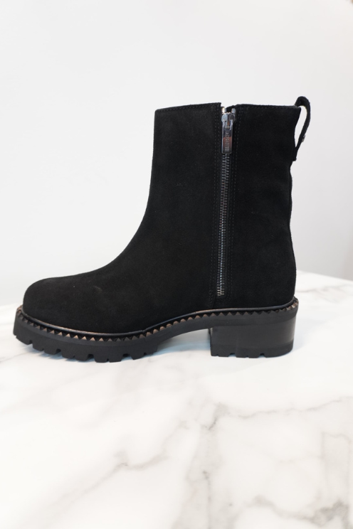 Crew Boot - Black Suede