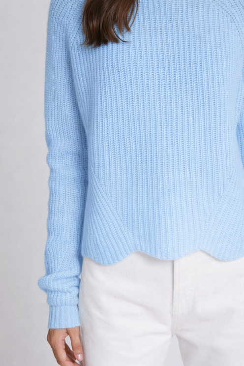 Scallop Shaker Sweater