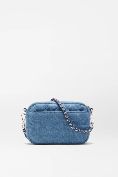 Mini Crosby Crossbody in True Blue Denim