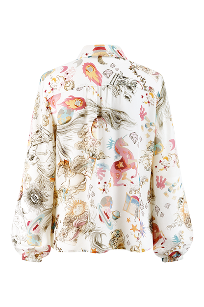 Dreamscape Printed Blouse