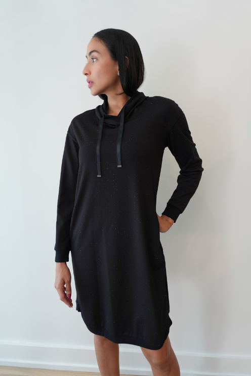 Sparkle Hoodie Dress
