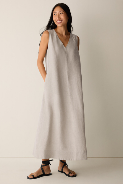 Organic Linen Easy Dress