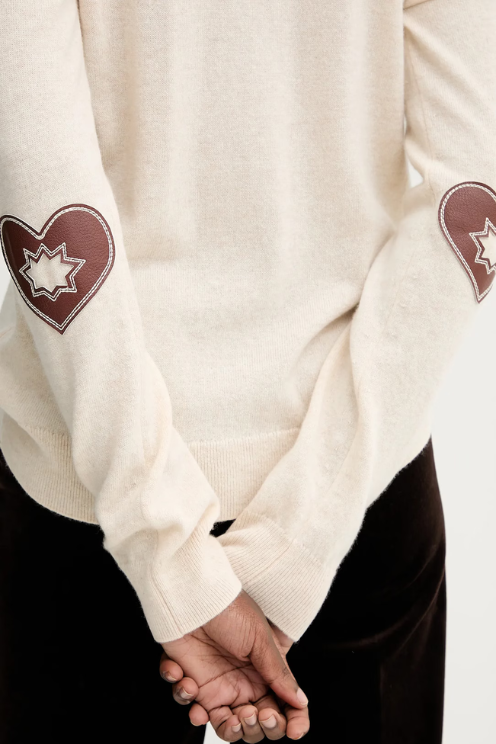 Vivi Patch Cashmere Sweater