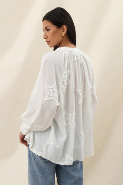 Estelle Jacquard Star Shirt