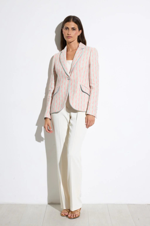 Printed Tailored Blazer