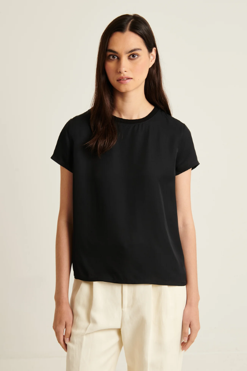 Silk Short Sleeve Tee
