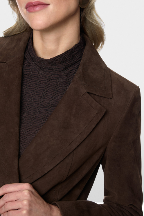 Suede Blazer