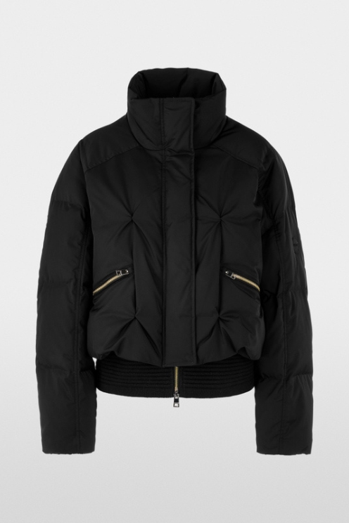 Quilted Cropped Puffer Jacket