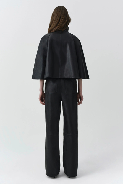 Orvik Leather Cape