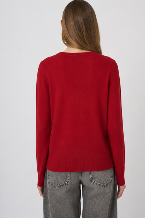 Essential 100% Cashmere V-neck Sweater