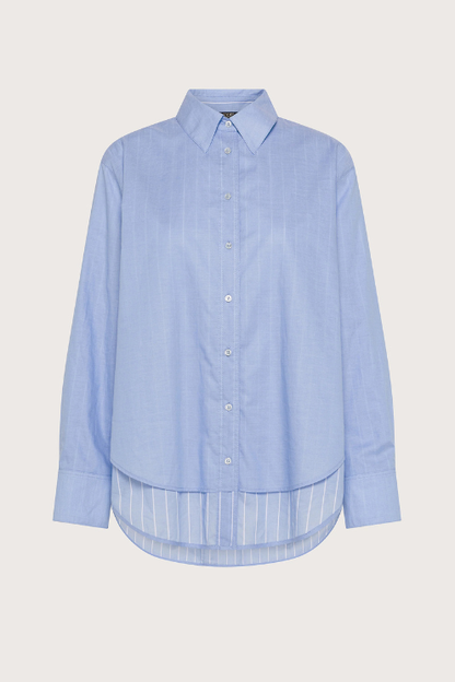Two-tone Reversible Voile Shirt