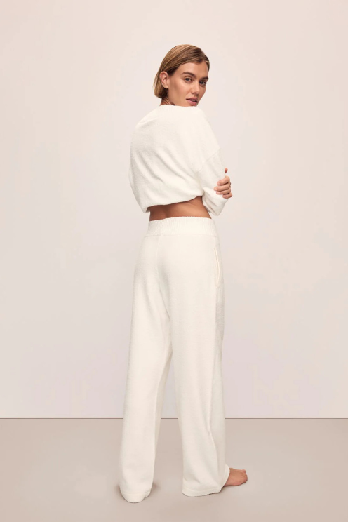 Recycled Boucle Relaxed Fit Pant