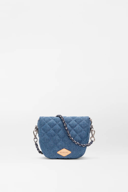 True Blue Denim Micro Crosby Sling