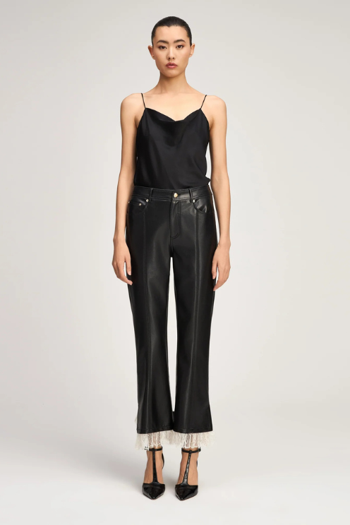 Vegan Leather Roxie Lace Maisie Pant