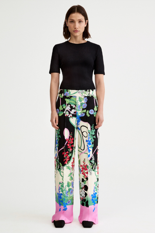 Low Rise Slouch Trouser